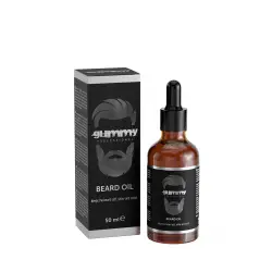 GUMMY - ACEITE para BARBA y BIGOTE enriquecido con ACEITES de ARGAN, ALMENDRA, JOJOBA y COCO 50ml.
