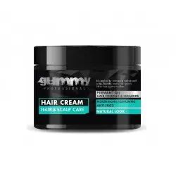 GUMMY - MASCARILLA REPARADORA NUTRE e HIDRATA cabello y cuero cabelludo contiene ACEITES FERMENTADOS, CERAMIDA y CREATINA 200ml