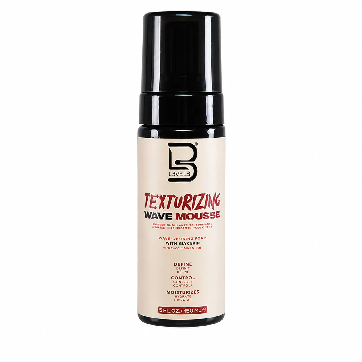 Texturizing Wave Mousse Curly 150ml L3VEL3